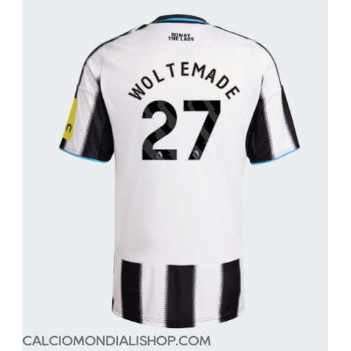 Maglie da calcio Newcastle United Nick Woltemade #27 Prima Maglia 2025-26 Manica Corta Maglie da calcio Newcastle United Nick Woltemade #27 Prima Maglia 2025-26 Manica Corta